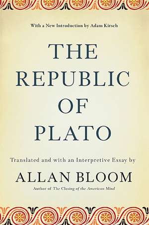 The Republic of Plato de Allan Bloom