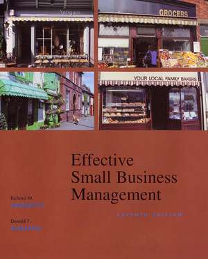 Effective Small Business Management 7e (WSE) de RM Hodgetts