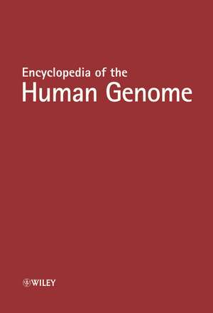 Encyclopedia of the Human Genome 5V Set de D Cooper