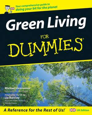 Green Living For Dummies de L Barclay