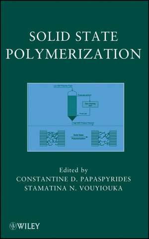 Solid State Polymerization de Constantine D Papaspyrides