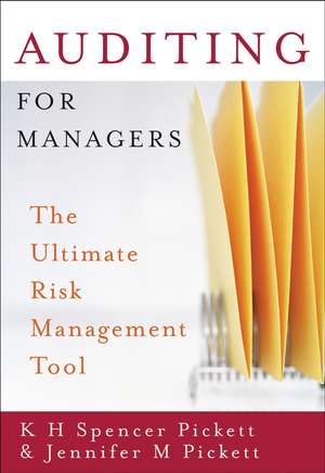 Pickett, K: Auditing for Managers