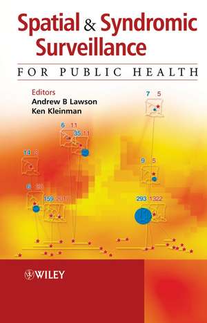 Spatial and Syndromic Surveillance for Public Health de AB Lawson