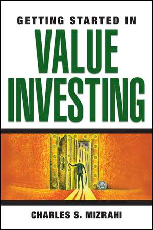 Getting Started in Value Investing de C Mizrahi