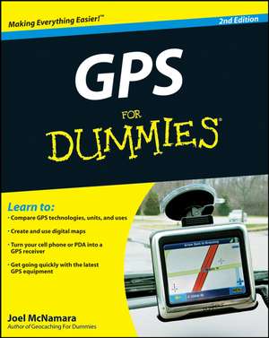 GPS For Dummies 2e de J McNamara