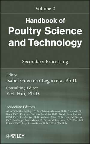 Handbook of Poultry Processing – Secondary Processing V 2 de I Guerrero–Legarr