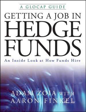 Getting a Job in Hedge Funds – Behind the Scenes Insight into How Funds Hire de A Finkel