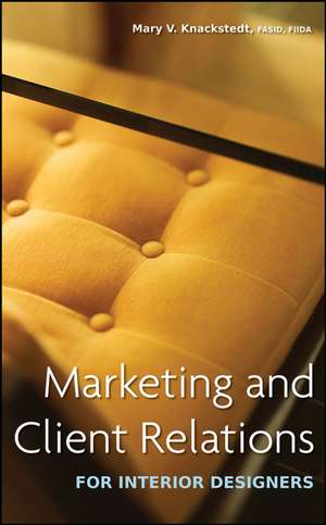 Marketing Client Relations for Interior de Knackstedt