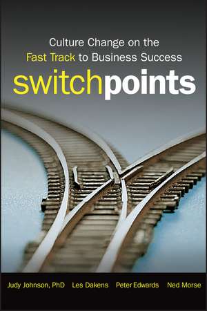 Switchpoints de Judy Johnson