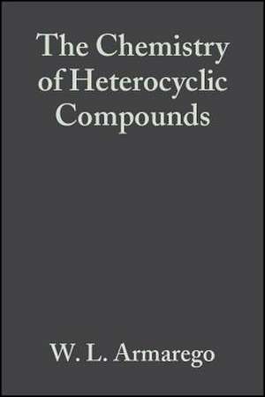 Heterocyclic Compounds Vol 24, PT 1 de Armarego