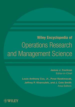 Wiley Encyclopedia of Operations Research and Management Science, 8 V Set de JJ Cochran