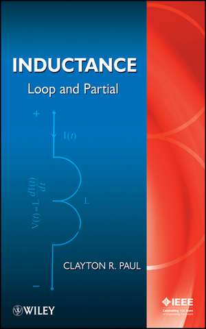 Inductance – Loop and Partial de CR Paul