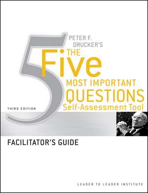 Five Questions Tool Facilitato de Leader to Leade