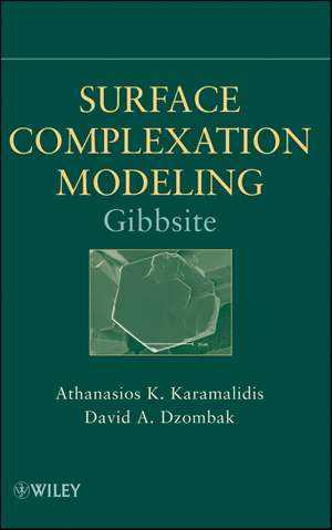 Surface Complexation Modeling – Gibbsite de AK Karamalidis