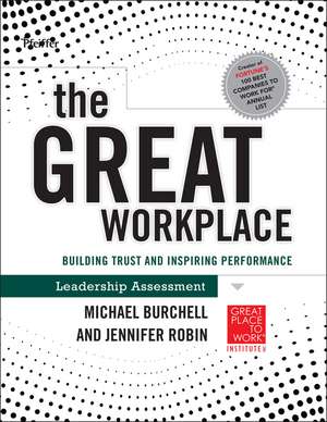 The Great Workplace de Michael J Burchell
