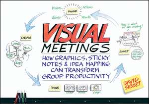 Visual Meetings – How Graphics, Sticky Notes and Idea Mapping Can Transform Group Productivity de D Sibbet