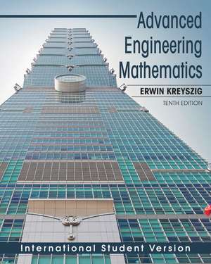 Advanced Engineering Mathematics 10e ISV WIE de E Kreyszig