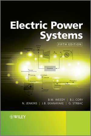 Electric Power Systems 5e de BM Weedy