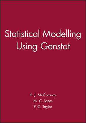 Statistical Modelling Using Genstat de McConway