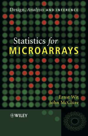Statistics for Microarrays de Ernst Wit
