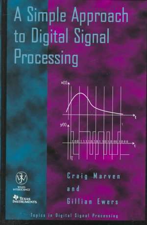 A Simple Approach to Digital Signal Processing de C Marven