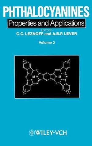 Phthalocyanines – Properties and Applications V 2 de CC Leznoff