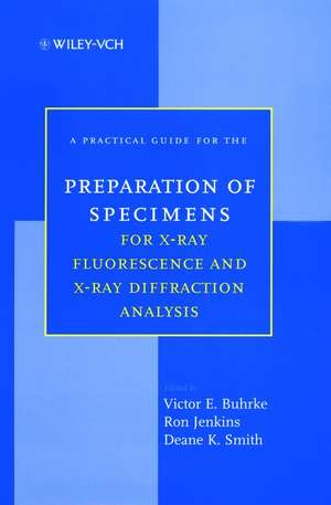 Specimens X-Ray Fluorescence Diffraction de Buhrke