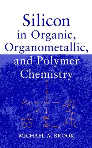 Silicon in Organic, Organometallic, and Polymer Chemistry de MA Brook