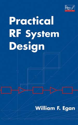 Practical RF System Design de WF Egan