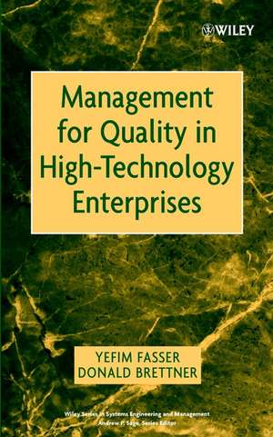 Management for Quality de Fasser