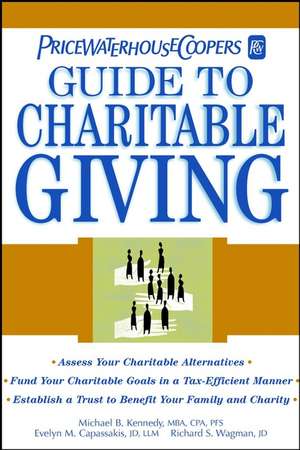 PricewaterhouseCoopers Guide to Charitable Giving de PriceWaterhouseCoopers LLP