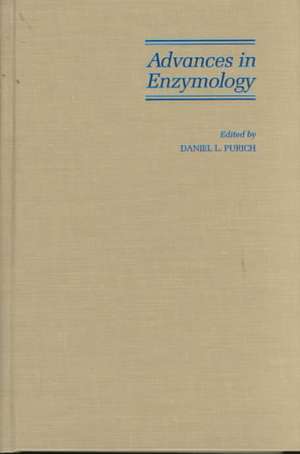 Advances in Enzymology and Related Areas of Molecular Biology – Amino Acid Metabolism V72 Pt A de DL Purich