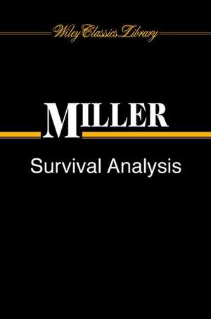 Survival Analysis de Rupert G Miller