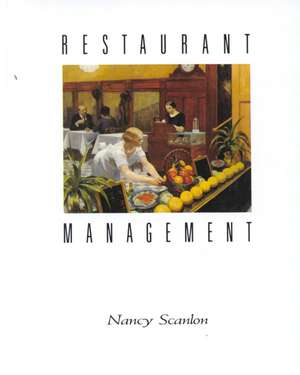 Restaurant Management de NL Scanlon