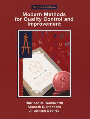 Modern Methods for Quality Control and Improvement de Harrison M. Wadsworth