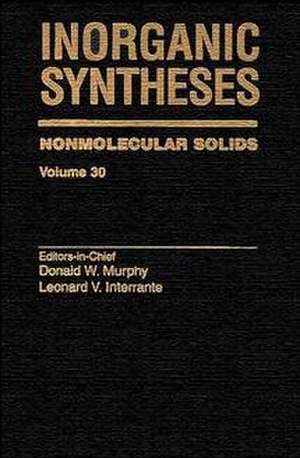 Nonmolecular Solids, Volume 30 de Leonard V Interrante