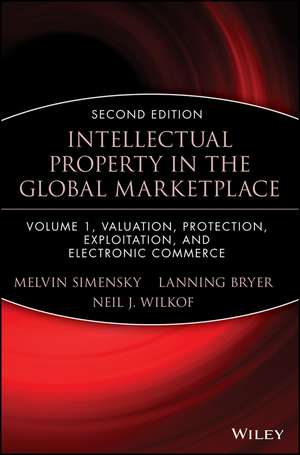 Intellectual Property in the Global Marketplace V 1 – Electronic Commerce, Valuation & Protection 2e de M Simensky