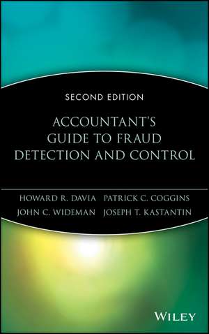 Accountant′s Guide to Fraud Detection & Control 2e de HR Davia