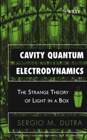 Cavity Quantum Electrodynamics de Sergio M Dutra