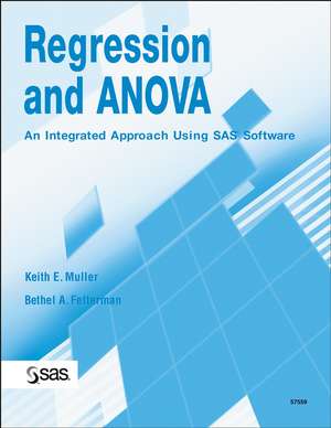 SAS Regression and ANOVA de Muller