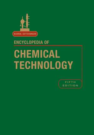 Encyclopedia of Chemical Technology 5e V24 de RE Kirk–Othmer