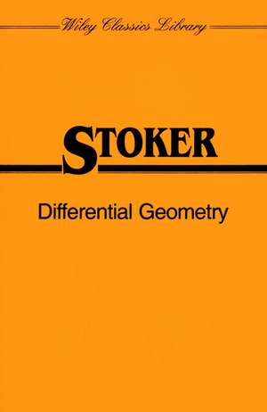 Differential Geometry de JJ Stoker