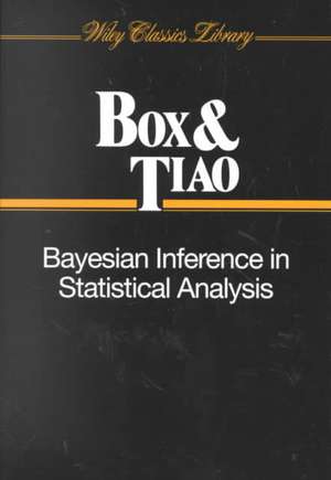 Bayesian Inference in Statistical Analysis (Paper) de GEP Box