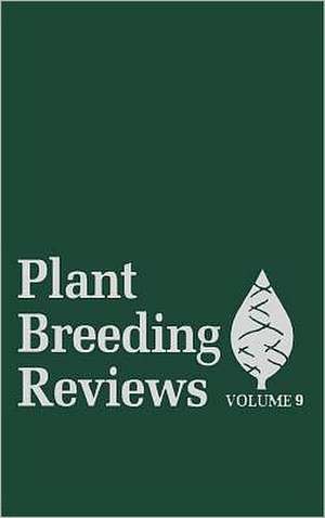 Plant Breeding Reviews V 9 de J Janick