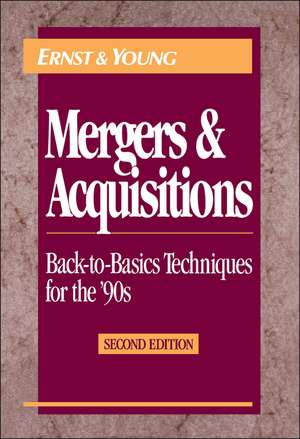 Mergers & Acquisitions 2e de Ernst & Young