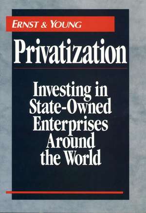 Privatization de Ernst & Young Llp