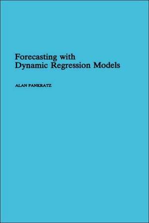 Forecast With Dynamic Regression Models de Pankratz