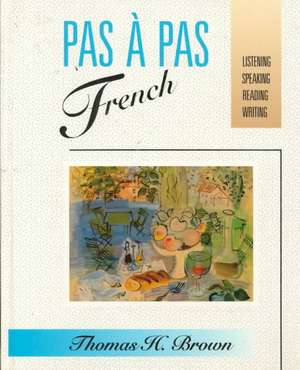 Pas À Pas French de Thomas H Brown