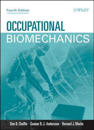 Occupational Biomechanics 4e de DB Chaffin