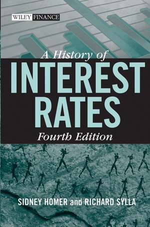 A History of Interest Rates 4e de S Homer